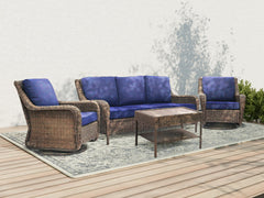 Cambridge Sofa Conversational with Swivel Chairs