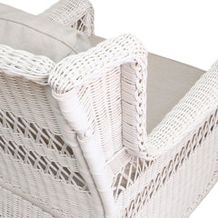 Park Meadows 3-Piece Wicker Outdoor Club Chair Bistro Set
